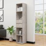 vidaXL Biblioteca, gri beton, 36 x 30 x 171 cm, PAL GartenMobel Dekor (802871) Biblioteca