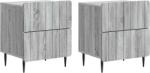 vidaXL Set 2 noptiere cu 4 sertare, Sonoma gri, 43 x 34, 5 x 49, 5 cm (894308)