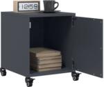vidaXL Noptiere, 2 buc. , antracit, 36x39x43, 5 cm, otel GartenMobel Dekor (846619)