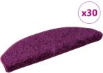 vidaXL Covorase scari, 30 buc. , 65x21x4 cm, violet, semirotunde, mari GartenMobel Dekor (3365817) Covor