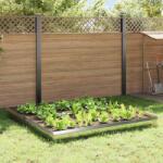 vidaXL Garduri pentru melci 12 pcs Argintiu Otel Galvanizat GartenMobel Dekor (874883)