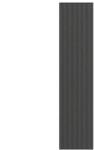vidaXL Covoras Duna Neagra si Gri 115x500 cm GartenMobel Dekor (4105600) Pres
