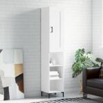 vidaXL Dulap înalt, alb, 34, 5x34x180 cm, lemn prelucrat GartenMobel Dekor (3200321) Comoda