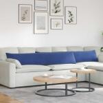 vidaXL Perne pentru canapea 2 pcs Albastru Politie 200 x 40 cm GartenMobel Dekor (42013896)
