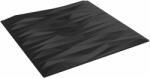 vidaXL Panouri de perete 48 pcs Piatra Neagra 50 x 50 cm Spuma XPS GartenMobel Dekor (42046049)