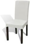 vidaXL Huse de scaun elastice drepte, 6 buc. , crem GartenMobel Dekor (130380)