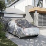 vidaXL Husa auto SUV, protectie grindina, complet, gri si argintiu, L GartenMobel Dekor (4008949)