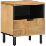 vidaXL Noptiera maro 40x33x46 cm lemn masiv de mango GartenMobel Dekor (4017726)