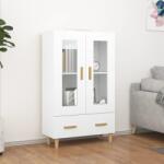 vidaXL Dulap înalt, alb, 70x31x115 cm, lemn compozit GartenMobel Dekor (812546) Comoda