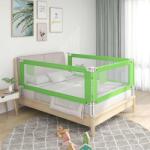vidaXL Balustrada de protectie pat copii, verde, 180x25 cm, textil GartenMobel Dekor (10195)