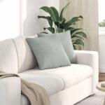 vidaXL Perne pentru canapea 2 pcs Gri deschis 45 x 45 cm GartenMobel Dekor (42013928)