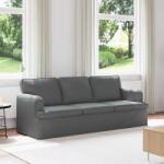 vidaXL Canapea Gri închis 142 x 80 x 85 cm Metal GartenMobel Dekor (42024498) Canapea