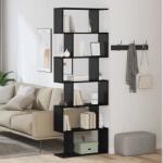 vidaXL Dulap pentru carti Negru 70 x 24 x 193.5 cm Lemn compozit GartenMobel Dekor (869253) Biblioteca