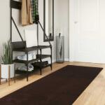 vidaXL Covor moale cu pile medie si spalabil HUARTE Maro 500 x 80 cm GartenMobel Dekor (42022518) Covor