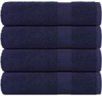 vidaXL Prosoape de mana 4 buc Bleumarin 50x100 cm 360 g/m2 100% bumbac GartenMobel Dekor (136783) Prosop
