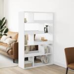 vidaXL Biblioteca, alb, 100x33x156, 5 cm, lemn prelucrat GartenMobel Dekor (3309339) Biblioteca