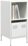 vidaXL Dulap, alb, 35x39x73, 5 cm, otel laminat la rece GartenMobel Dekor (851357) Comoda