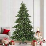 vidaXL Brad de Craciun artificial cu ramuri articulare Verde 210 cm GartenMobel Dekor (3397675)