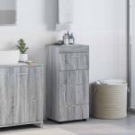 vidaXL Set dulap baie TULUM Gri Sonoma 37 x 31, 5 x 82 cm Lemn compozit GartenMobel Dekor (880347)