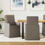 vidaXL Scaune de dining 2 pcs Gri deschis 57 x 67 x 98 cm in GartenMobel Dekor (42017914)