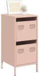 vidaXL Dulap, roz, 35x39x73, 5 cm, otel laminat la rece GartenMobel Dekor (851395) Comoda