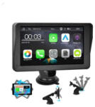  Sistem multimedia auto 7" HD wireless cu CarPlay si Android Auto, suport universal (111225-6)