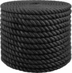 vidaXL Franghie din Jute 24 Negru 100% jute Tossa GartenMobel Dekor (42011632)