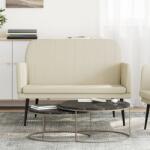 vidaXL Banca, crem, 107x80x81 cm, piele ecologica GartenMobel Dekor (351399)