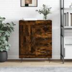 vidaXL Servanta, stejar fumuriu, 69, 5x34x90 cm, lemn compozit GartenMobel Dekor (830257) Comoda