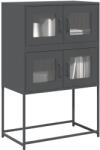 vidaXL Dulap înalt, antracit, 68x39x107 cm, otel GartenMobel Dekor (853346) Comoda