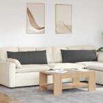 vidaXL Perne pentru canapea 2 pcs Gri închis 120 x 40 cm GartenMobel Dekor (42013818)