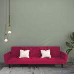 vidaXL Canapea extensibila cu 2 locuri, rosu vin, catifea GartenMobel Dekor (375862) Canapea
