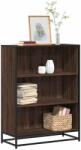vidaXL Biblioteca, stejar maro, 80, 5x35x107, 5 cm, lemn prelucrat GartenMobel Dekor (849123) Biblioteca