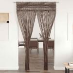 vidaXL Perdea macrame, gri taupe, 140 x 240 cm, bumbac GartenMobel Dekor (323979)
