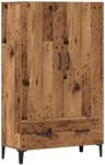 vidaXL Dulap înalt, lemn vechi, 70x31x115 cm, lemn compozit GartenMobel Dekor (856924) Comoda