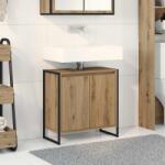 vidaXL Dulap de Baie Stejar artizanal 60 x 30 x 60 cm Lemn compozit GartenMobel Dekor (886491)