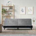 vidaXL Canapea extensibila, gri deschis, material textil GartenMobel Dekor (351913) Canapea