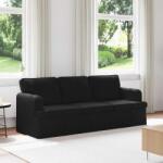 vidaXL Canapea Negru 142 x 80 x 85 cm Metal GartenMobel Dekor (42024499) Canapea