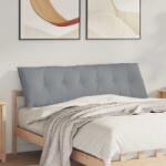 vidaXL Perna pentru spate Gri deschis 160 x 19 x 50 cm tesatura GartenMobel Dekor (42014873)