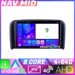 Edotec Navigatie Volvo S80 2004-2006 Android 12, 4GB RAM, 64GB, CarPlay (NAV2-9-4+64|K-S80)