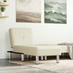 vidaXL Sezlong, crem, piele ecologica GartenMobel Dekor (352850)