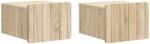 vidaXL Set 2 noptiere suspendate stejar Sonoma, 33 x 34, 5 x 24 cm (898260)
