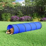 vidaXL Tunel pentru caini, albastru, Ø 40x200 cm, poliester GartenMobel Dekor (172189)