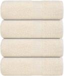 vidaXL Prosoape de sapun 4 buc crema 30x30 cm 360 g/m2 100% bumbac GartenMobel Dekor (136993) Prosop