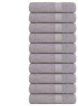 vidaXL Prosoape de mana 10 buc Gri 50x100 cm 360 g/m2 100% bumbac GartenMobel Dekor (136832) Prosop