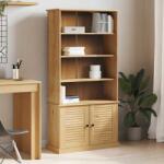 vidaXL Biblioteca VIGO, 85x35x170 cm, lemn masiv de pin GartenMobel Dekor (353196) Biblioteca
