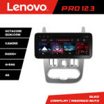 Lenovo Navigatie Lenovo PRO 12.3 QLED 4G pentru Dacia Duster 2010-2012 (KIT-099+PRO-12.3-4+64)