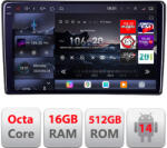 Edotec Navigatie Android Nissan Murano 2004-2009 QLED 2K, 16GB RAM, 512GB (KIT-murano+EDT-E809-2K)