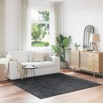 vidaXL Covor Shaggy Antiderapant Gri închis 200 x 200 cm PP GartenMobel Dekor (4019771) Covor