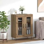 vidaXL Bufet Stejar Artizanal 69, 5 x 34 x 90 cm Lemn compozit GartenMobel Dekor (887202) Comoda